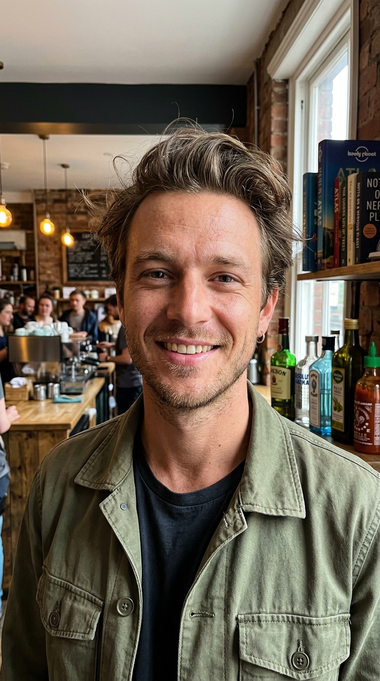 AI influencer locked face