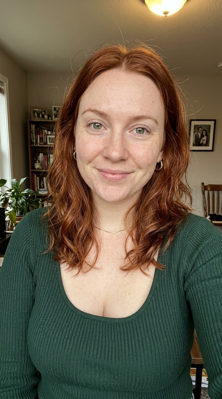 AI fan-platform creator #3: the locked glam face
