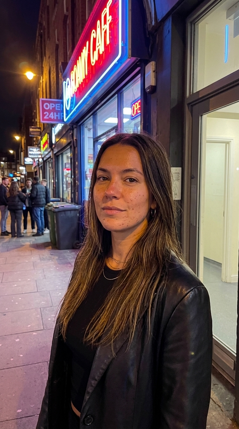 second AI creator for fan platforms: Night out, same locked face