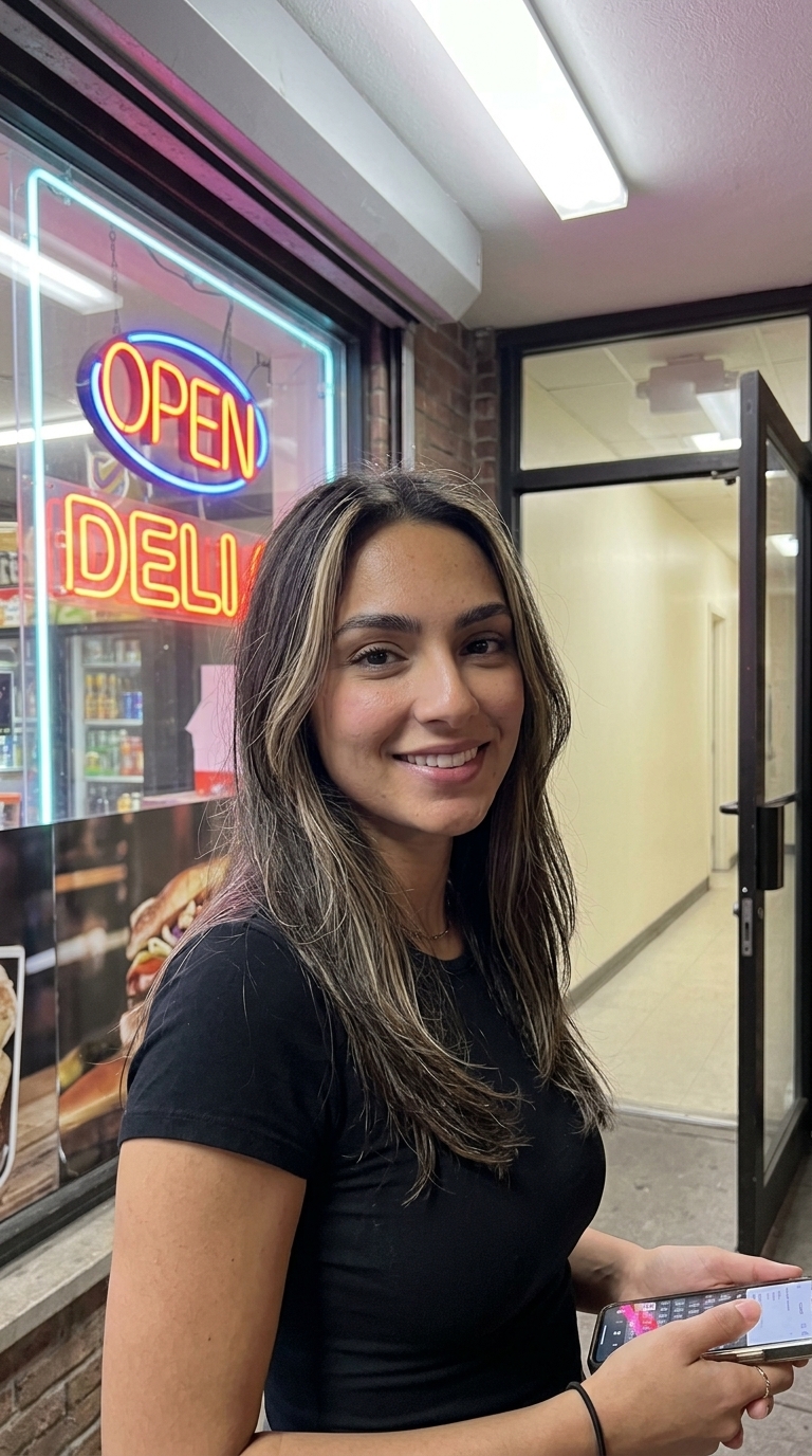 AI influencer: Night out
