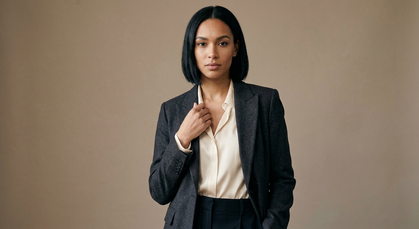 AI fashion influencer: Studio lookbook
