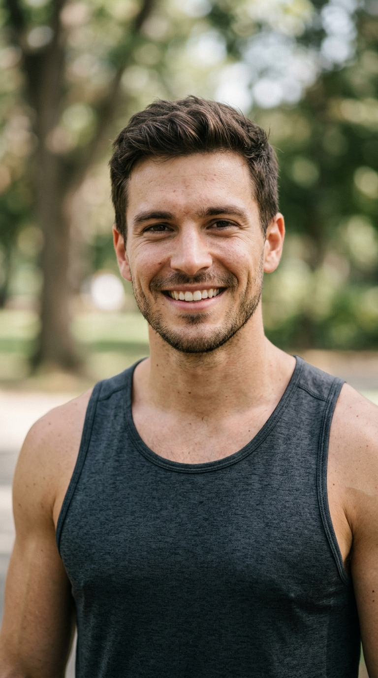 AI fitness influencer: The face