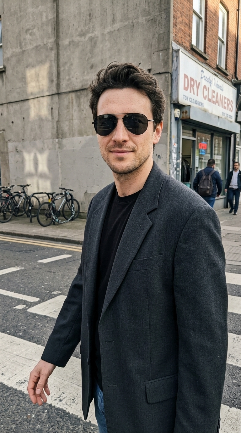 same locked face: Street style