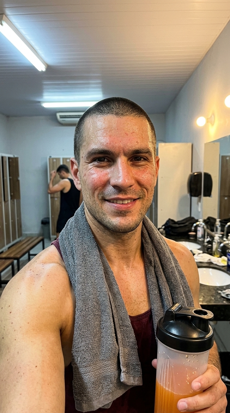 AI influencer: Post-workout
