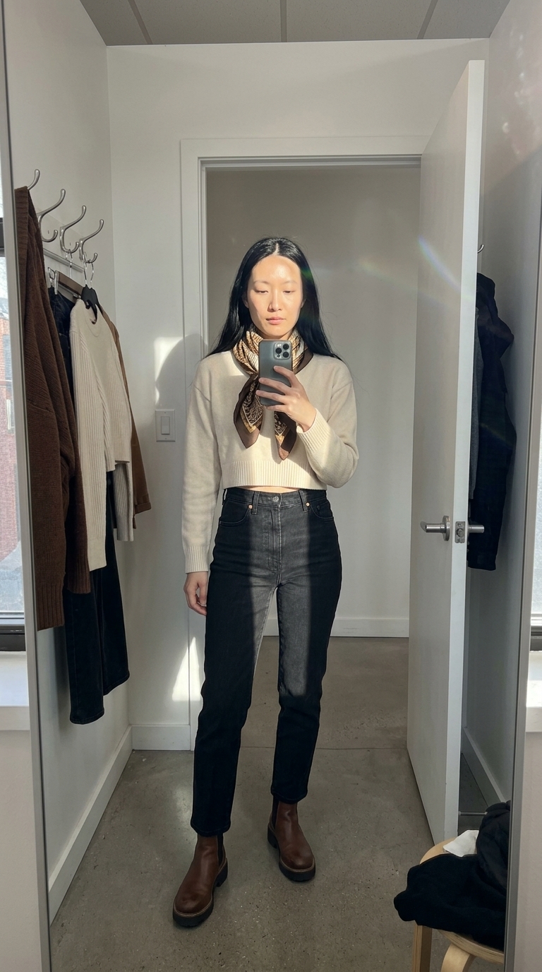 AI influencer: Mirror fit check