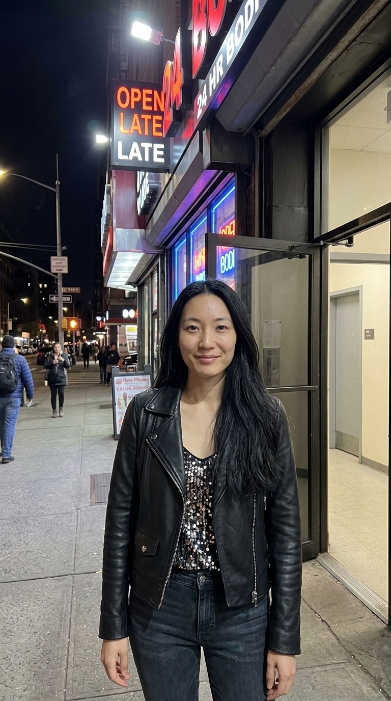 AI influencer: Night out