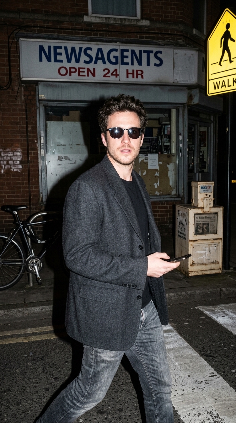 AI male influencer: Street style